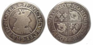 François 1er - Teston du Dauphiné (Crémieu)