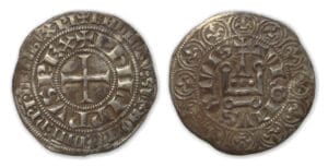 Philippe IV - Gros tournois à l'O rond