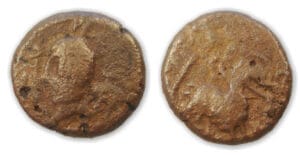 REMES - Bronze ATISIOS REMOS classe II 60-40 av. J.-C. REMES - Bronze ATISIOS REMOS classe II 60-40 av. J.-C.