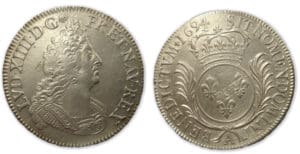 Louis XIV - Demi-écu aux palmes 1694 A (Paris)