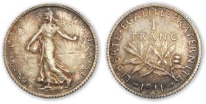 1 fr Semeuse 1911