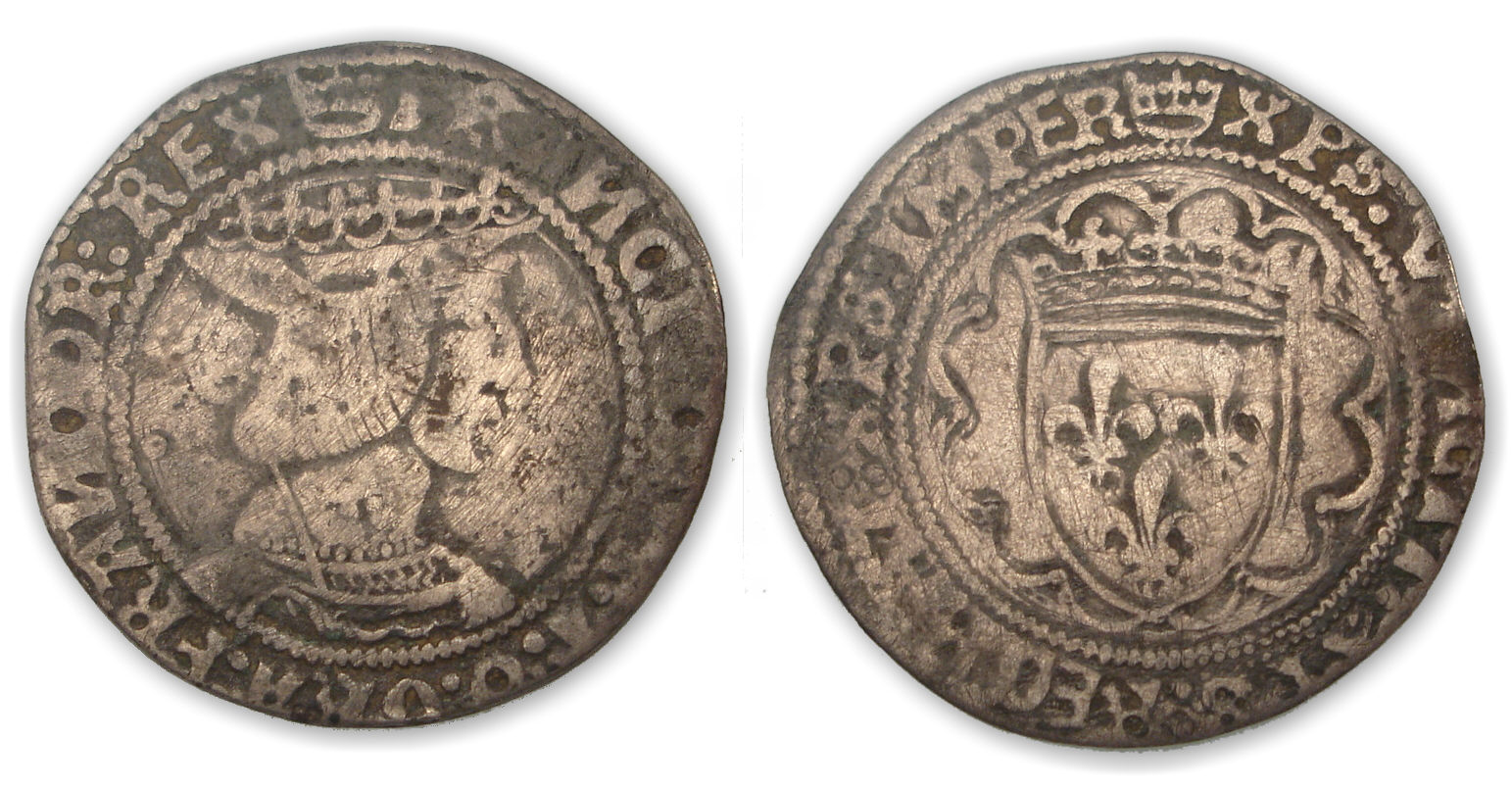 François 1er - Teston 3 ème type faux d'époque François 1er - Teston 3 ème type faux d'époque
