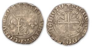 Charles VIII - Karolus ou dizain (Montpellier)