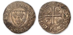 Charles VI - Blanc guénar (Paris)