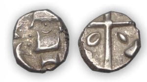 TECTOSAGES - Drachme à la tête cubiste (121-52 av. J.-C.)