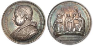 Italie - Vatican - Grégoire XVI médaille annuelle 1839