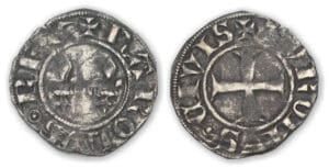 Charles VI - Denier tournois