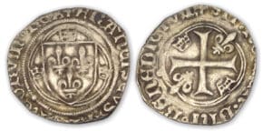 François 1er - Blanc à la couronne (Rouen)