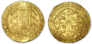 Charles V - Franc or à pied