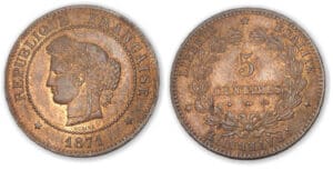 5 ctes Cérès 1871 a (très petit) (Paris)