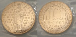 10 frs Millénaire capétien - 1987 essai