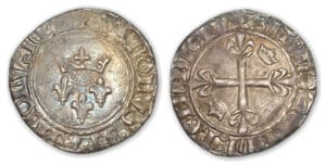 Charles VI - Gros florette ( Romans)