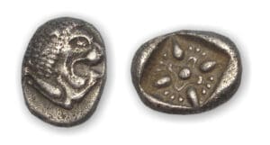 IONIE - Milet - Obole au lion (550 av. J.-C.)