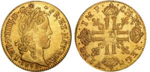 Louis XIV - Louis d’or à la mèche longue - 1651 A (Paris) Louis XIV - Louis d’or à la mèche longue - 1651 A (Paris)