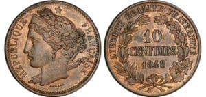 Deuxième république - 10 centimes concours de Domard 1848 Deuxième république - 10 centimes concours de Domard 1848
