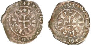 Philippe VI - Gros à la fleur de lis - 3ème émission 26 juin 1342