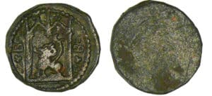 Poids monnétaire pour un lion heaumé de Flandre - Louis de Male