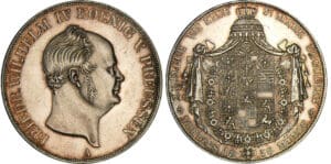 Allemagne - Freidrich Wilhelm IV - 2 talers 1856