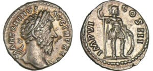 Marc Aurèle - Denier  (172, Rome)