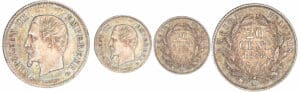 20 centimes Napoléon III tête nue - 1858 A (Paris)
