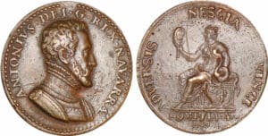 Médaille - Antoine de Bourbon 1560