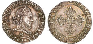 Henri III - Franc au col plat - 1584 M (Toulouse)