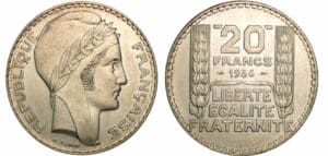20 francs Turin - 1936 20 francs Turin - 1936