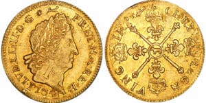 Louis XIV - Louis d’or de Béarn aux insignes - 1704 (Pau) Louis XIV - Louis d’or de Béarn aux insignes - 1704 (Pau)