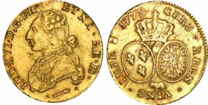 Louis XVI - Double louis d’or de Béarn au buste habillé - 1778 (Pau) Louis XVI - Double louis d’or de Béarn au buste habillé - 1778 (Pau)