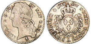 Louis XV - 1/10 écu au bandeau - 1766 A (Paris) Louis XV - 1/10 écu au bandeau - 1766 A (Paris)