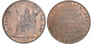 Monneron de 2 sols 1791 Monneron de 2 sols 1791