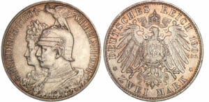 Allemagne - Prussie - Wilhelm II - 2 mark 1901 A
