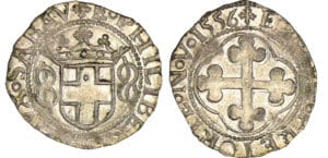 Savoie - Emmanuel Philibert - Gros d'argent 1556 (Aoste) Savoie - Emmanuel Philibert - Gros d'argent 1556 (Aoste)