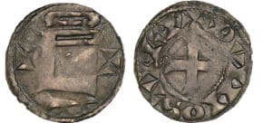 Orléanais - Vicomté de Châteaudun - Thibaut V - Denier Orléanais - Vicomté de Châteaudun - Thibaut V - Denier