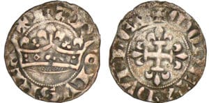Charles IV - Double parisis - 2ème émission 2 mars 1323