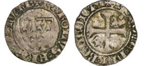 Charles VI - Demi-guénar - Tours 