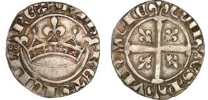 Provence - Robert d'Anjou - Sol coronat (Avignon) Provence - Robert d'Anjou - Sol coronat (Avignon)