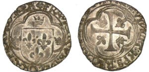 François 1er - Blanc à la couronne - Lyon