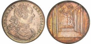 Jeton - Louis XV - Menus plaisirs 1746 Jeton - Louis XV - Menus plaisirs 1746
