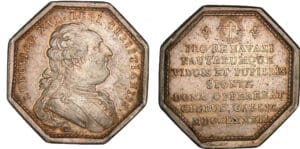 Jeton - Louis XVI - Guerre d'Amérique 1782 Jeton - Louis XVI - Guerre d'Amérique 1782