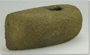 Fin Néolithique, début Age du bronze - Hâche marteau en pierre granitique. Fin Néolithique, début Age du bronze - Hâche marteau en pierre granitique.
