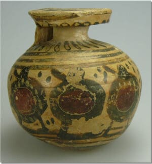 Grèce - Arybale en terre cuite étrusco-corinthien - VIème-Vème siècle av. J.-C. 