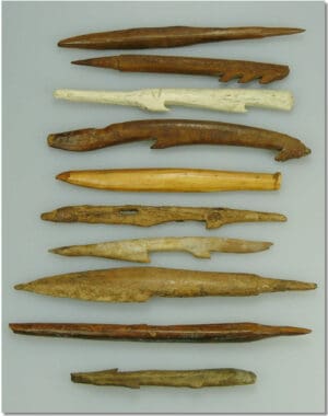 Alaska - Lot de 10 pointes - XIVème-XVIIIème siècle ap. J.-C.