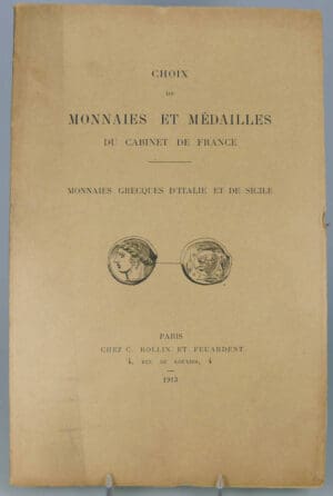 Monnaies grecques d'Italie et de Sicile - 1913