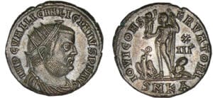 Licinius 1er - Follis (321-324, Héraclée)