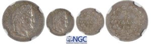 1/4 de franc Louis-Philippe Ier - 1840 D (Lyon) 1/4 de franc Louis-Philippe Ier - 1840 D (Lyon)