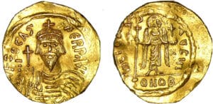 Focas - Solidus (602-610, Constantinople) - Poids léger