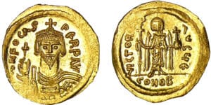 Focas - Solidus (602-610, Constantinople)