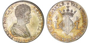 Espagne - Fernando VII - 2 reales 1823 (Valence)