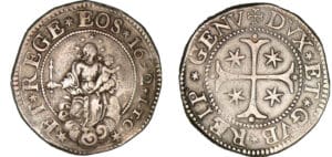 Italie - Ligurie - Ecu 1692 ITC (Gênes)